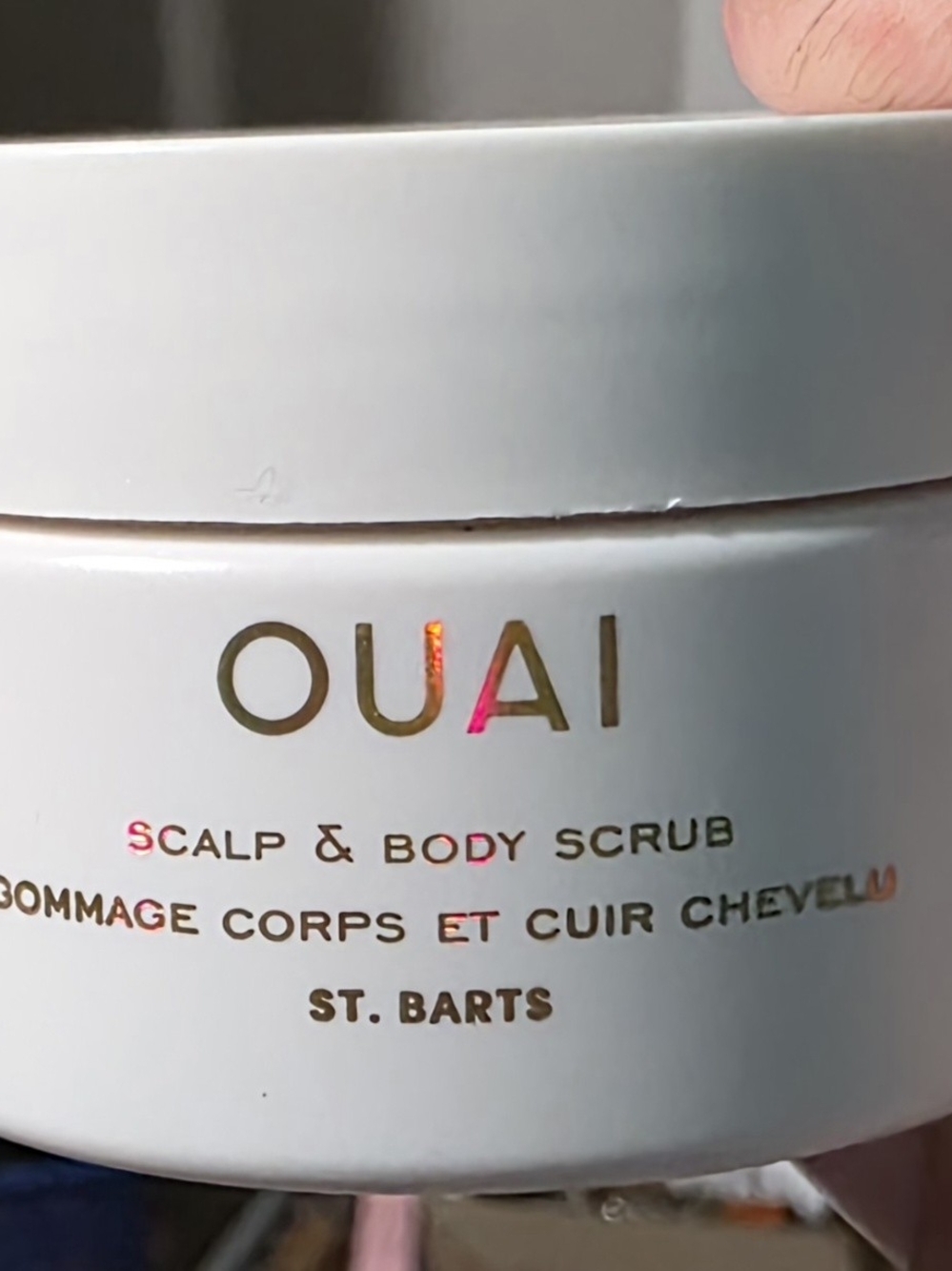 OUAI White Scalp & Body Scrub - St. Barts